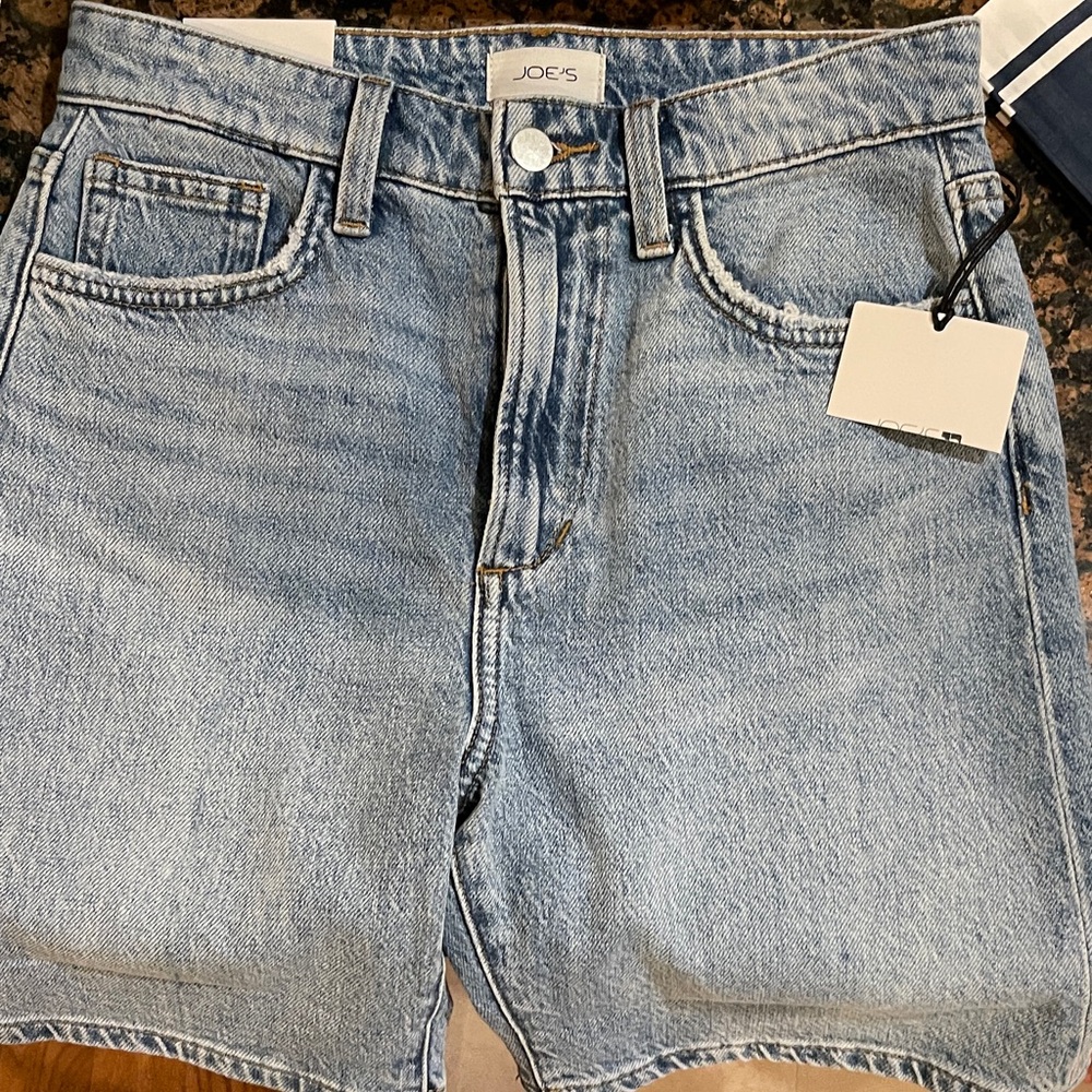 Joe's Jeans Light Blue Jean Shorts